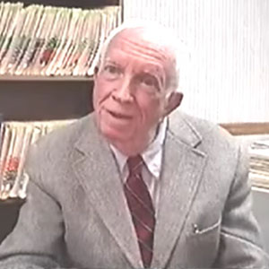 The late DR. EVAN CALKINS, MD